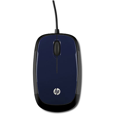 Hp Wired Mouse X1200 Blue Hp Inc H6f00aa Abb 887758265833