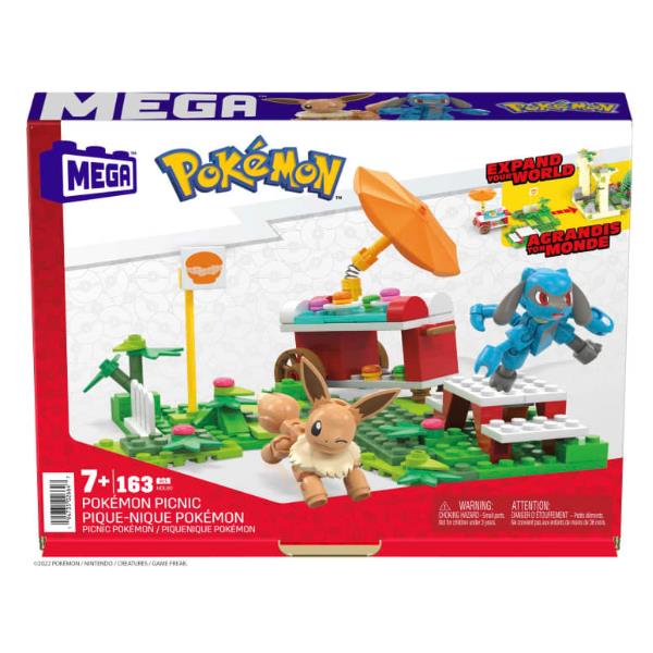 Mega Pkmn Advbuild Picnic Pok Puff Mattel Hdl80 194735026647