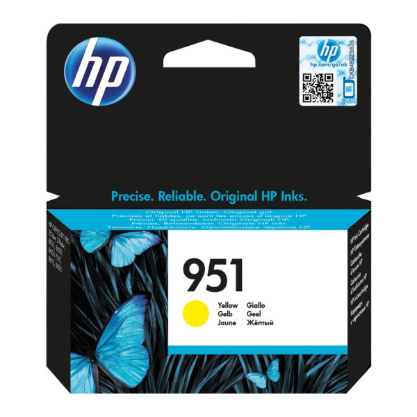 Hp 951 giallo originale cartuccia inchiostro alta qualità stampa 0888182554180