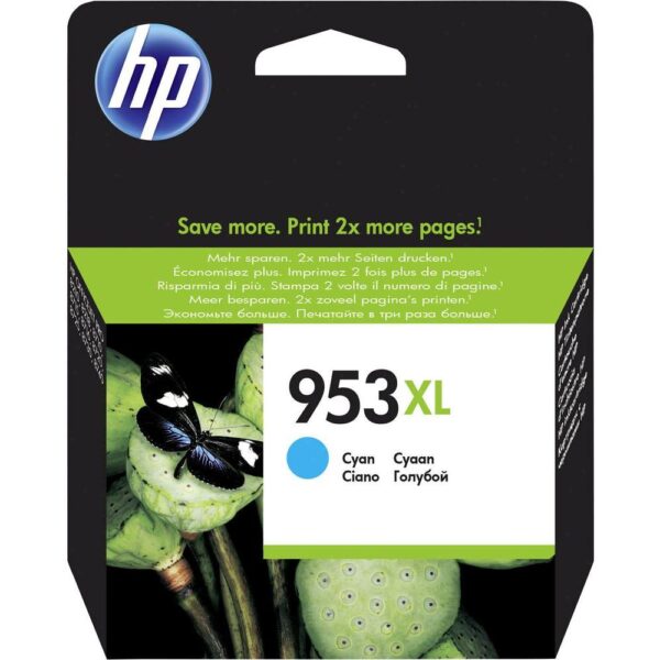 Cartuccia Ciano Hp 953xl Hp Officejet Pro 8720 8740 8730 8720 8710 82 8715 F6u16ae 725184104107