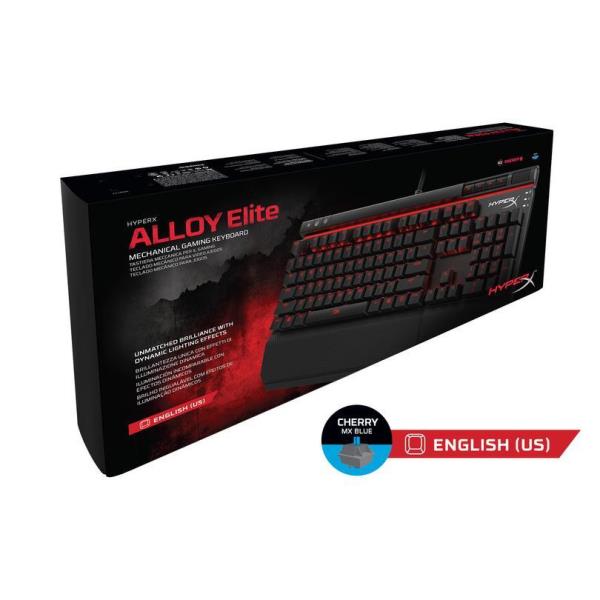 Hyperx Alloy Elite Blue Kingston Hx Kb2bl1 Us R2 740617267259