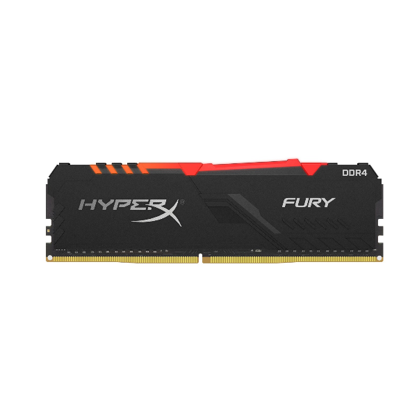 8gb 2666mhz Ddr4 Dimm Fury Rgb Kingston Hx426c16fb3a 8 740617293135