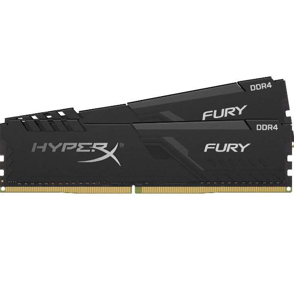 32gb 3466mhz Ddr4 Dimm Fury Black Kingston Hx434c16fb3k2 32 740617296198