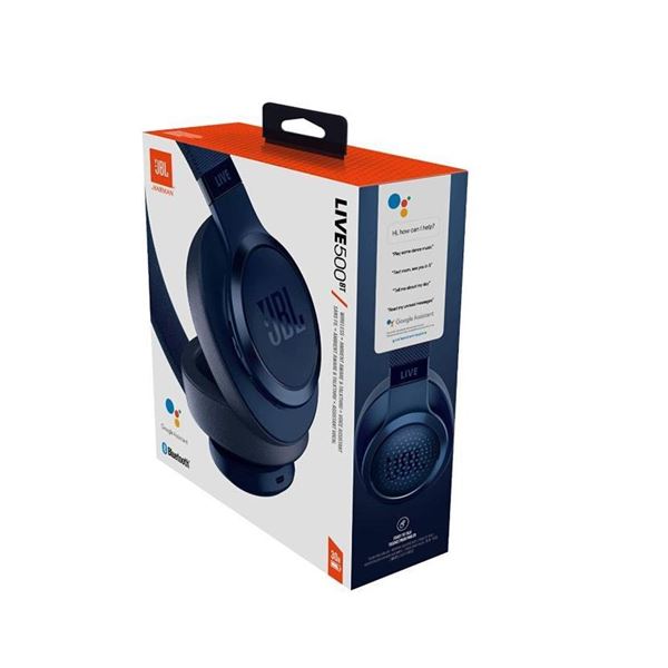 Cuffie Supra Aurali Bluetooth 500 Jbl Jbllive500btblu 6925281940354