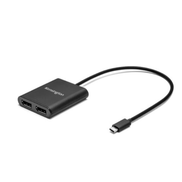 Usb C To Dual Dp 1 2 Video Adapter Kensington K38280ww 85896382805