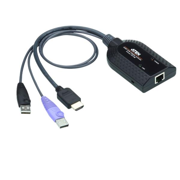 Usb Hdmi Virtual Media Kvm Adapter Aten Ka7188 Ax 4719264647260