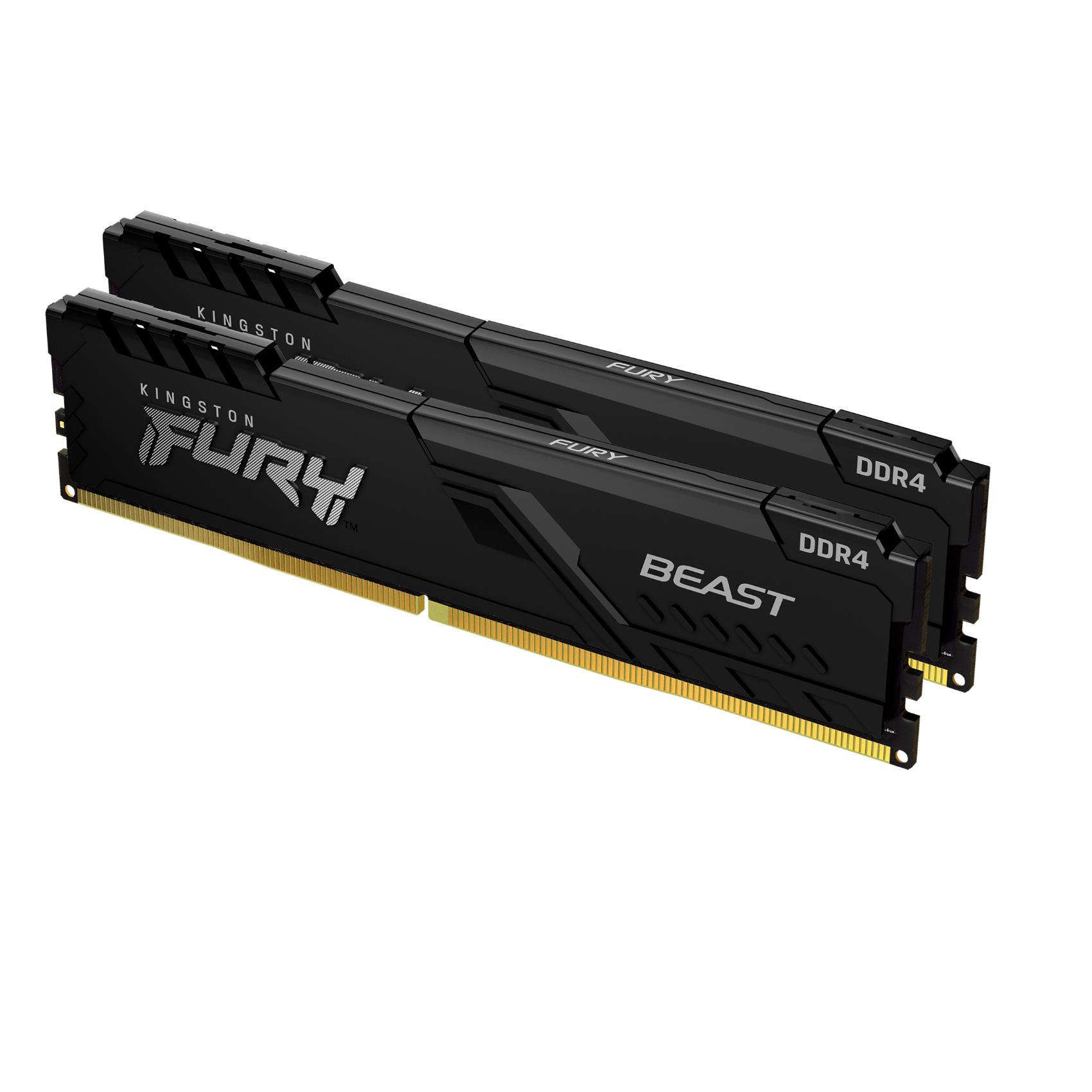 16gb3200mhzddr4dimmkit2f Beastblack Kingston Kf432c16bbk2 16 740617319903