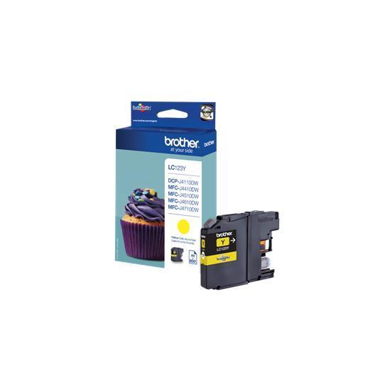 Cartuccia Giallo Lc 123y Brother Consumables Ink Lc123y 4977766713924