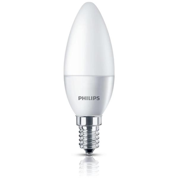 Led Candela Smerigliata Philips Ledol25smcw 8718696543467