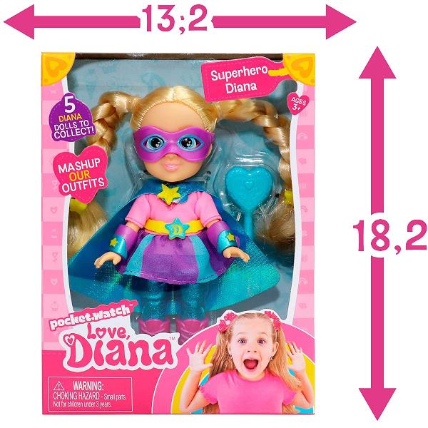 Love Diana Mini Doll 15cm Giochi Preziosi Lve06000 8056379115748
