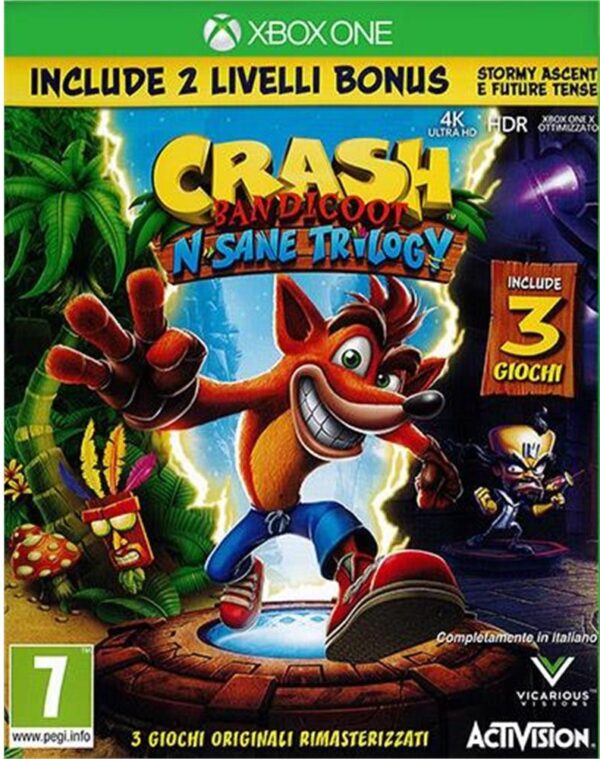 Xone Crash Bandicoot Activision 88196it 5030917236631