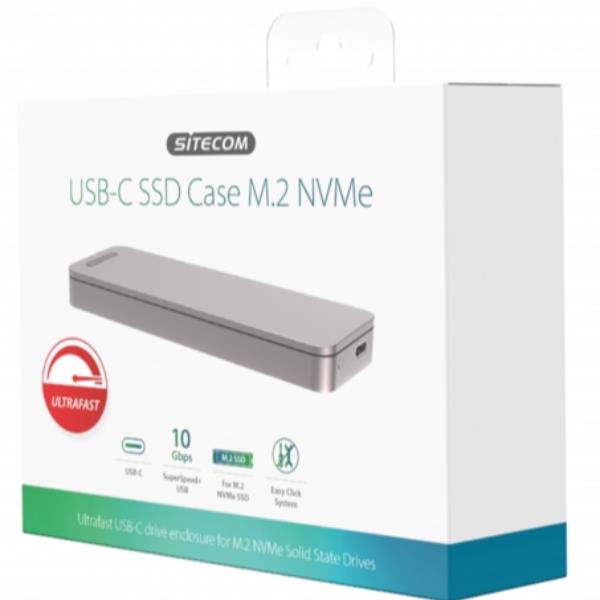 Usb C Ssd Case M 2 Nvme 10gbps Sitecom Md 403 8716502031184