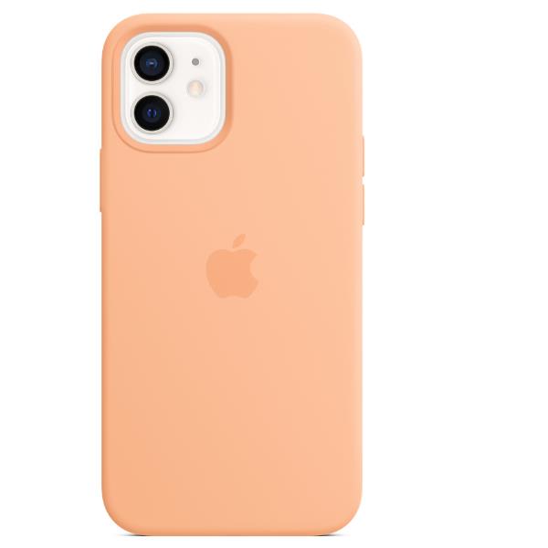 Iphone12 12prosilcasecantaloupe Apple Mk023zm a 194252465448