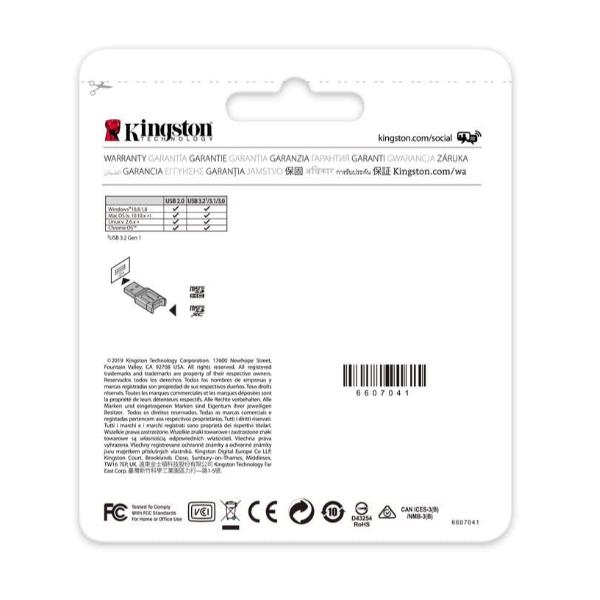 Card Reader M Lite Microsdhc Sdxc Kingston Mlpm 740617301816