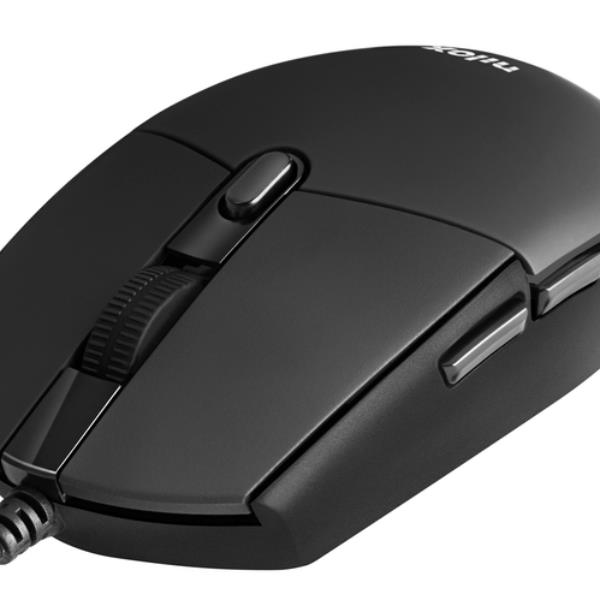 Mouse Ottico Usb 3200dpi Black Nilox Mousb1004 8435693100409