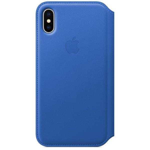 Iphone X Lth Folio Electric Blue Apple Mrge2zm a 190198706997