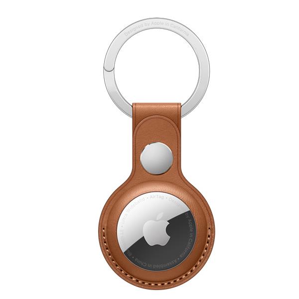 Airtag Leather Key Ring Brown Apple Mx4m2zm a 190199314948