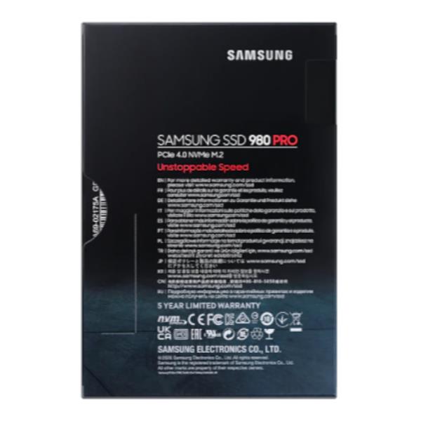 Ssd 980 Pro M 2 Pcie 4 0 X4 Nvme Samsung Mz V8p500bw 8806090295539