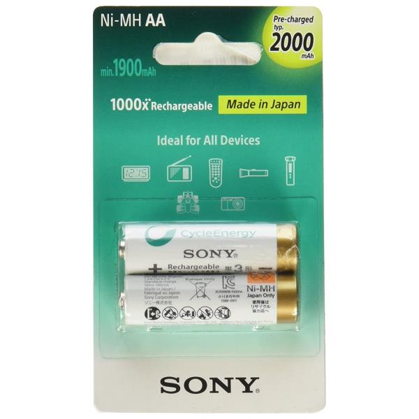 Ni Mh Aa 2000mah Pre Charged Sony Rme Energy Nh Aab2kn 8562010109