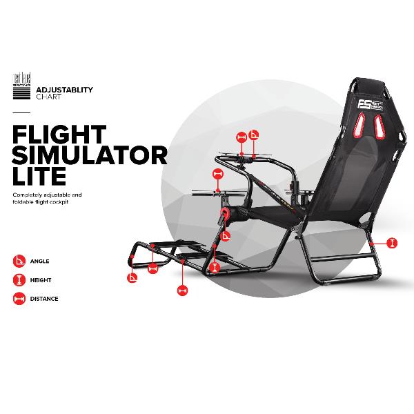 Flight Simulator Lite Cockpit Next Level Racing Nlr S022 40835250539