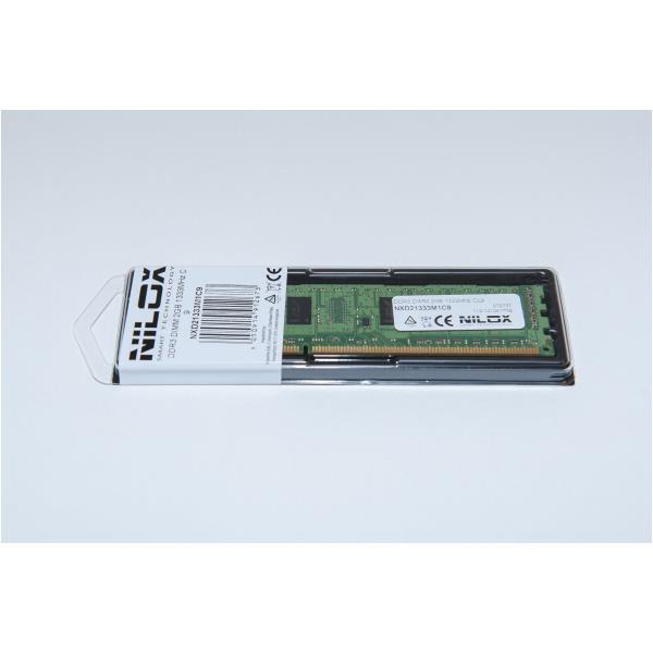 Ram Ddr3 Dimm 2gb 1333mhz Cl9 Nilox Nxd21333m1c9 5050914912673