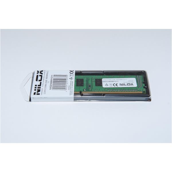 Ram Ddr3 Dimm 2gb 1600mhz Cl11 Nilox Nxd21600m1c11 5050914912772