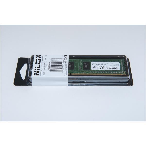 Ram Ddr3 Dimm 4gb 1600mhz Cl11 Nilox Nxd41600m1c11 5050914912635