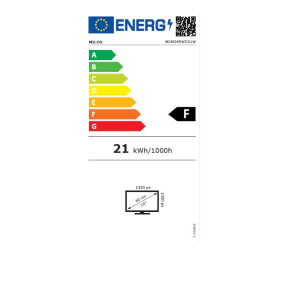 Monitor 24 Alt Regol Webcam White Nilox Nxm24rwc01w 8435099531159