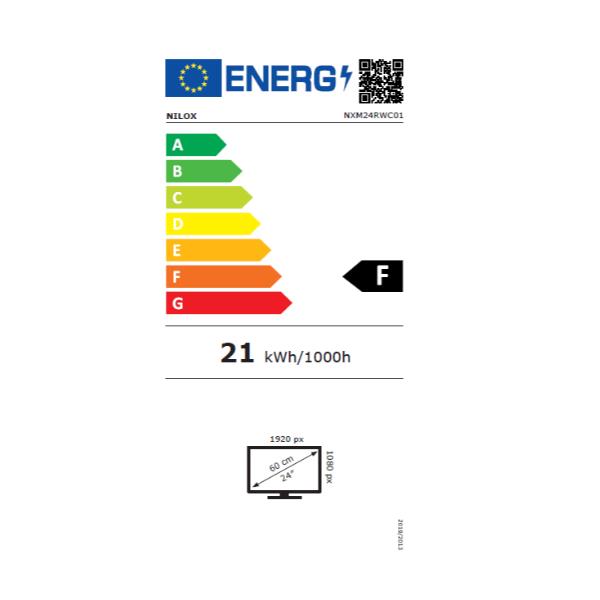 Monitor 24 Alt Regolabile Webcam Nilox Nxm24rwc01 8435099531104