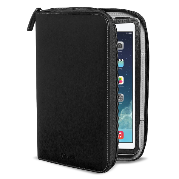 Organizer Case Ipad Air Black Celly Organizer2501 8021735091318