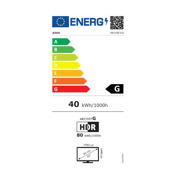 Proart Pa328cgv 32 Ips Wqhd Asus 90lm06r1 B01170 4711081005797