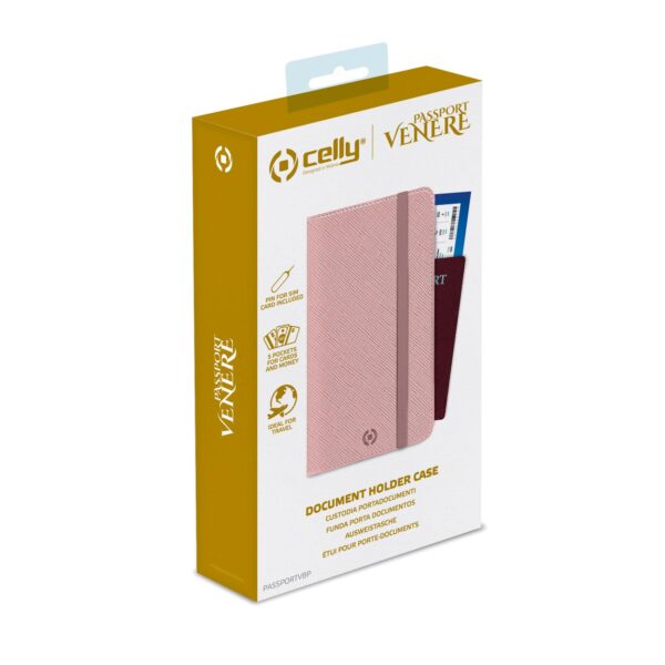 Venere Passport B Pink Celly Passportvbp 8021735758174