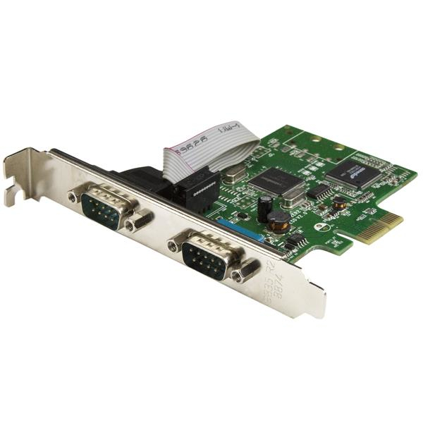 Scheda Seriale Pcie da 2 Porte Startech Comp Cards And Adapters Pex2s1050 65030868297