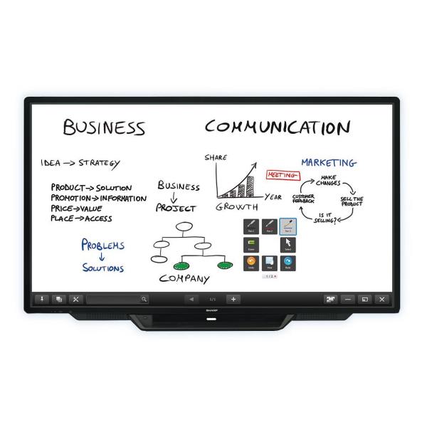 Lavagna Interattiva 60 Full Hd Sharp Pn 65sc1 Edu