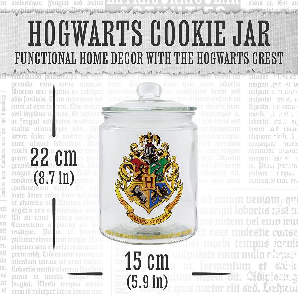 Hogwarts Glass Cookie 4side Pp9118hp 5055964779719