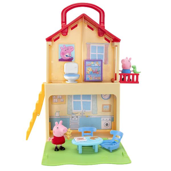 Peppa Pig Casa Pop And Play Giochi Preziosi Ppc78000 8056379102045