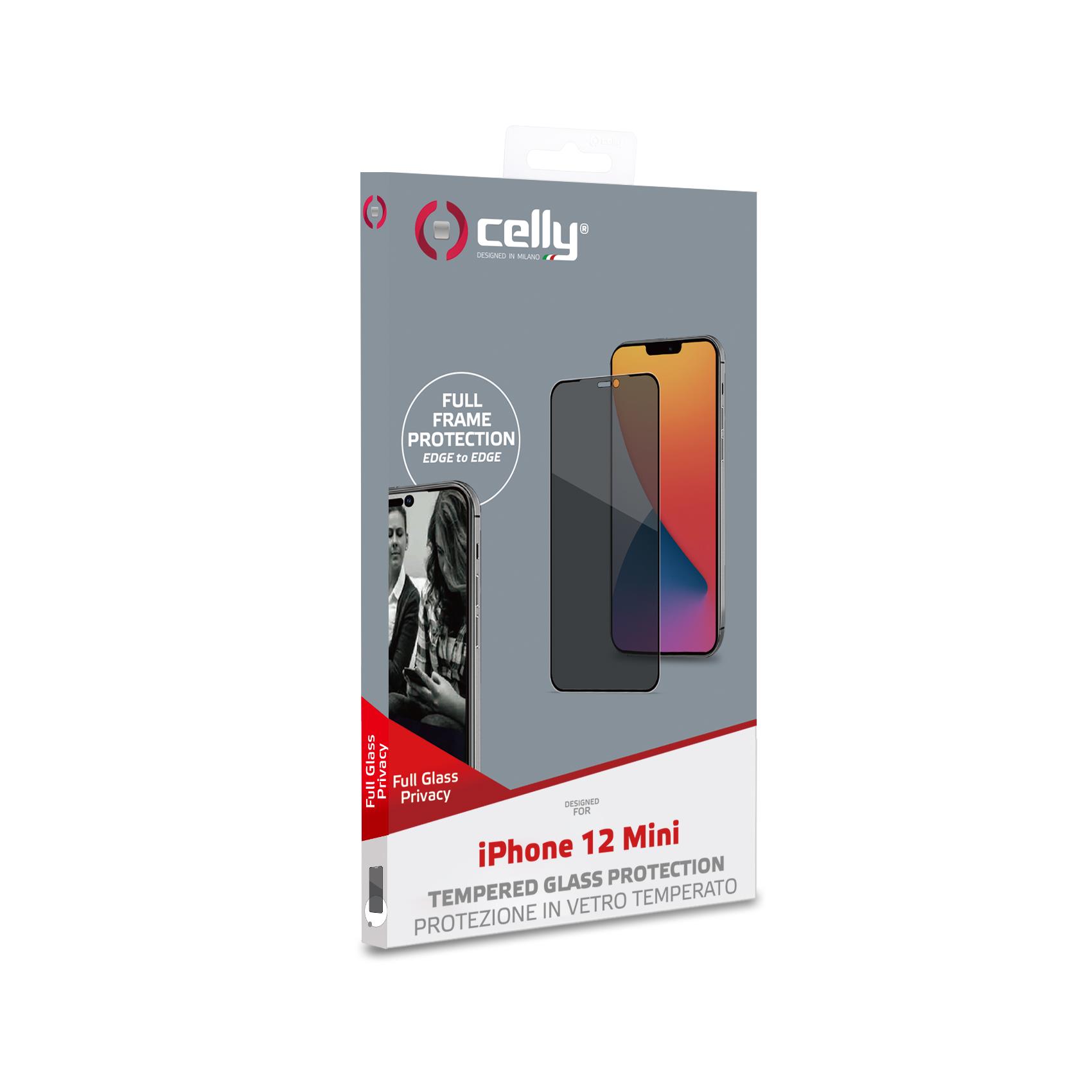 Privacy Full Iphone 12 Mini Black Celly Privacyf1003bk 8021735761365