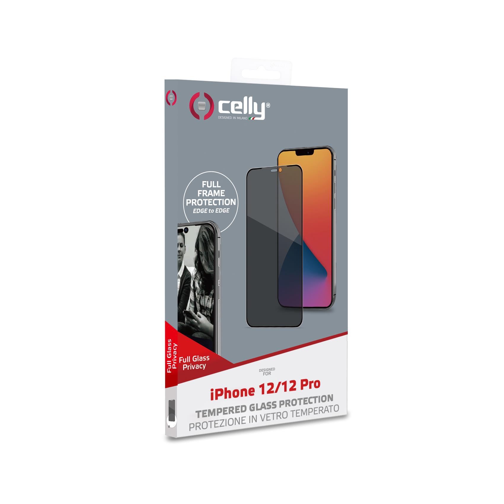 Privacy Full Iphone 12 12 Pro Black Celly Privacyf1004bk 8021735761372