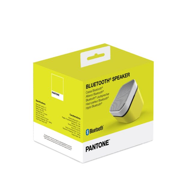 Pantone Speaker Fluo Yellow Pantone Pt Bs003f 4713213367377