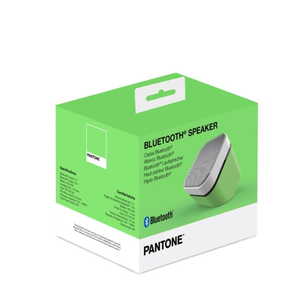 Pantone Speaker Fluo Green Pantone Pt Bs003g 4713213367360