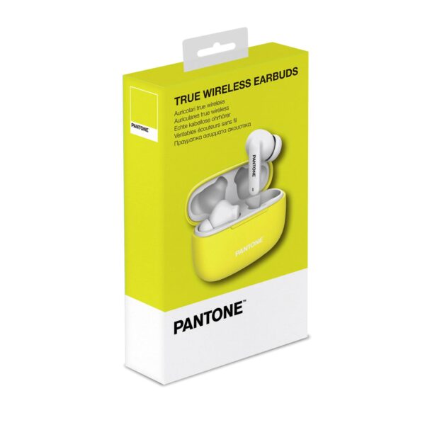 Pantone Tws in Ear Fluo Yellow Pantone Pt Tws008f 4713213365953