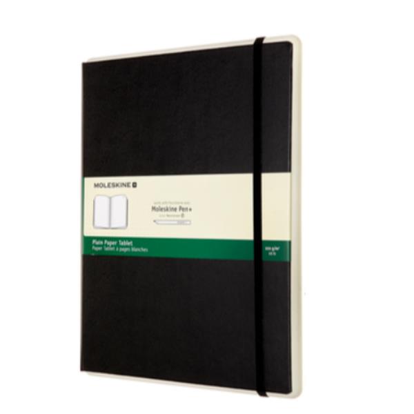 Paper Tablet Xl Plain Nero Rigido Moleskine Ptnl43bk01 8053853603883