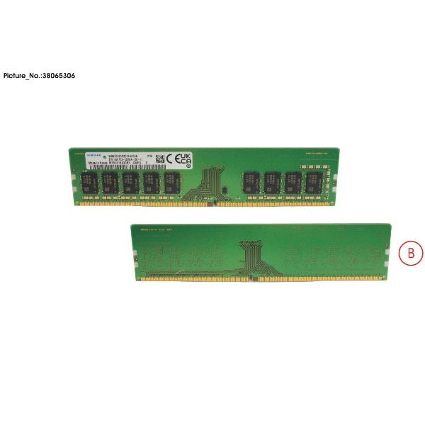 8 Gb Ddr4 3200 Fujitsu Py Me08ug2 4065221757085