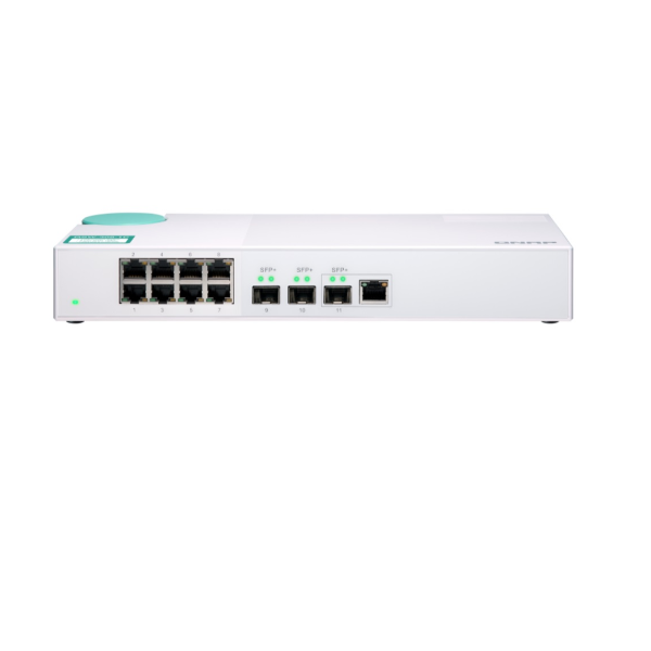 Eight 1gbe Nbase T Ports Qnap Qsw 308 1c 4713213516003