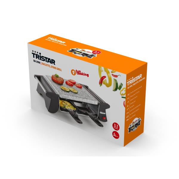 Tristar Raclette Grill Pietra Princess Ra 2990 8713016029904