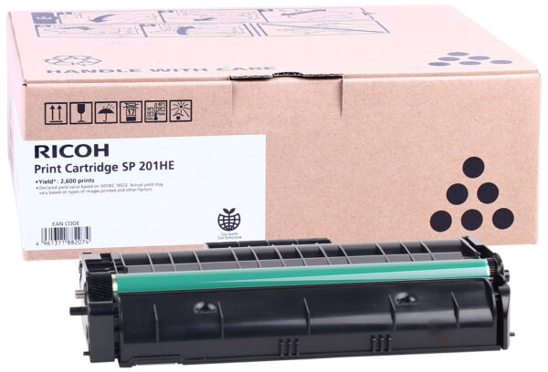 Toner Nero Sp201n Sp204sn Sp204sfn 407254 Type Sp201he Alta Capacita 39 4072 407254 4961311882074