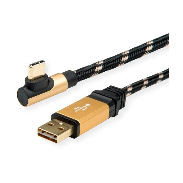 Cavo Usb a C M M Mt 0 8m Angled Nilox Ro11 02 9060 8054320844143