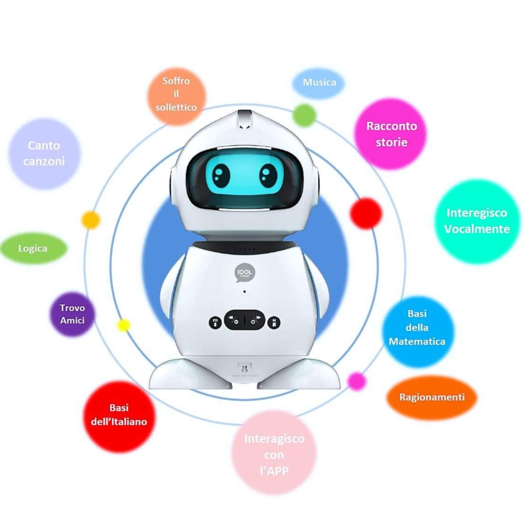 Smart Learning Robot Idol Icess Robotidol 6970126928004