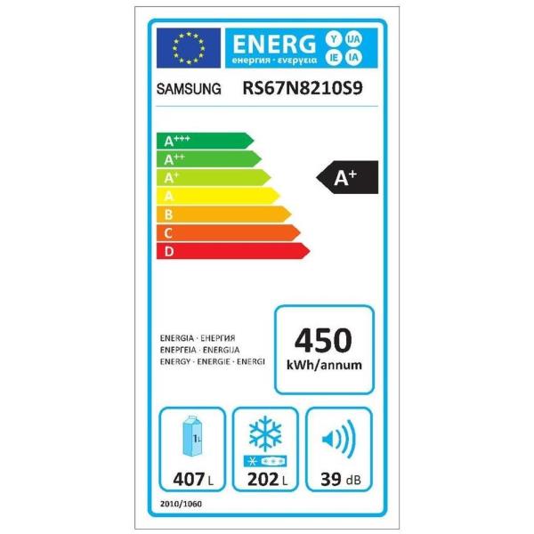 Samsung Side By Side Rs67n8210s9 Samsung Rs67n8210s9 8801643189532