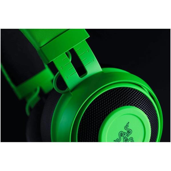 Kraken Pro V2 Green Oval Razer Rz04 02050600 R3m1 8886419371236